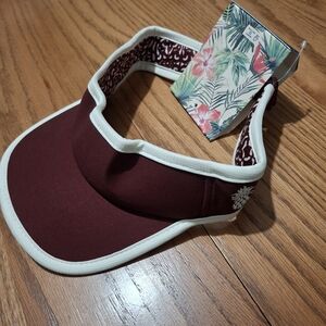 Tommy Bahama Women’s Wine Colored Hat Visor